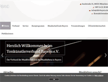Tablet Screenshot of dtkvbayern.de